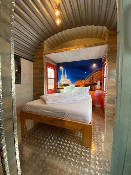 Gleis 2, Waggon Mit Ofen, Optional Mit Whirlpool Und Sauna Dahlem  Eksteriør billede